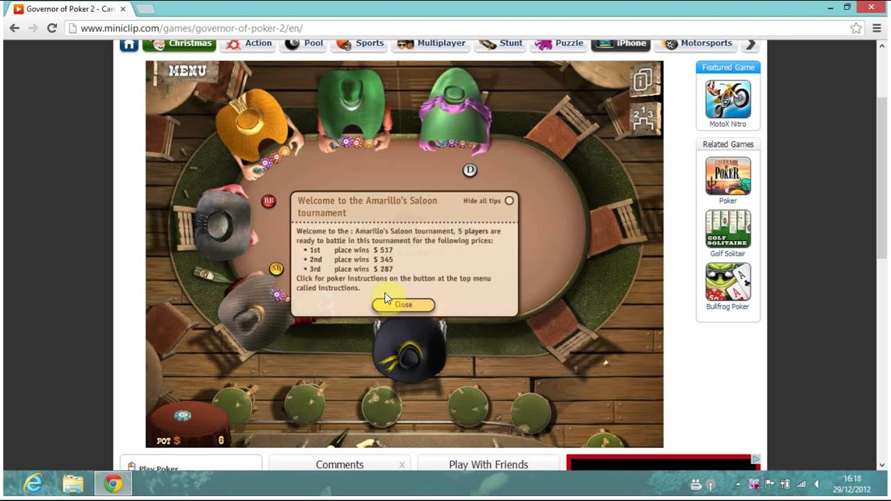 govener of poker govener of poker