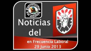 Noticias del SME en Frecuencia Laboral 29 Junio 2013