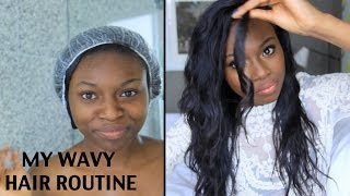 HOW I MAINTAIN MY WAVY HAIR EXTENSIONS