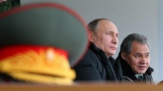 Путин лично проверил как идут учения