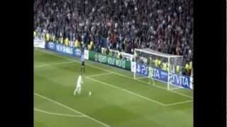 Sergio Ramos penalty fail (Real madrid vs bayern  munich 2012)