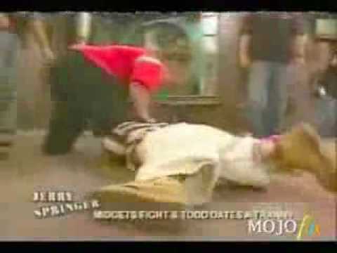 stocking sex amateur outside jerry springer midget fights