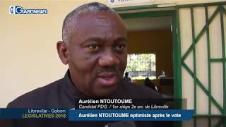 GABON / LEGISLATIVES 2018 : Aurélien NTOUTOUME optimiste après le vote