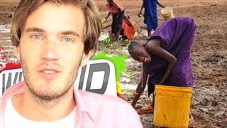 PewDiePie startet Spende gegen WASSERNOT - YTITTY 2 Millionen Abos - WuzzUp!?