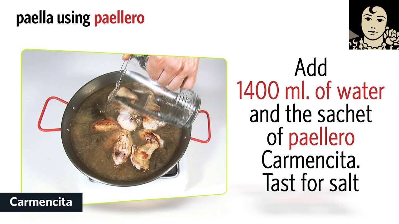 Spanish Paella Recipe with Paellero Carmencita YouTube