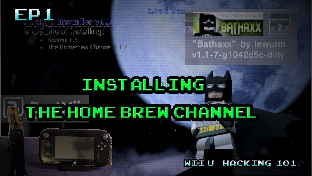 installing homebrew channel on wii u