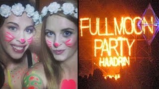 Follow me around: KOH PHANGAN | Full Moon PARTY, Food, Strand, Fun | Backpacking Haad Rin, Thailand