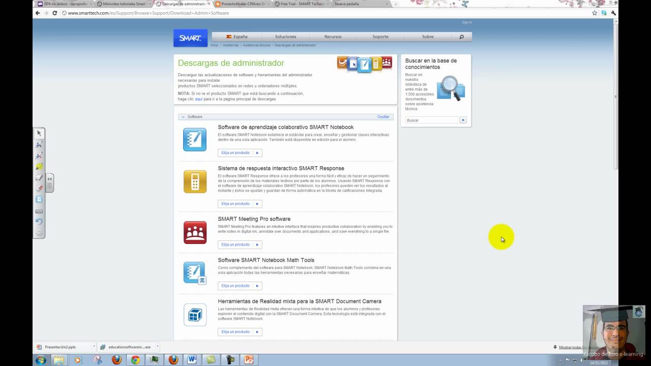 SMART notebook 10.8 .Descarga e activación. - YouTube