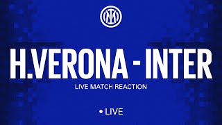 🟡🔵?? HELLAS VERONA - INTE⚫🔵??? | LIVE MATCH REACTION feat. @DAVHchannel