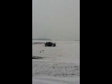  57 views 2 months ago a bit of snow driving in the sports Fiat 126 