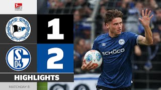 ARMINIA BIELEFELD — SCHALKE 04 | Highlights | Matchday 8 — Bundesliga 2 2025/26