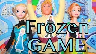 Frozen Elsa Anna Kristoff SURPRISE SLIDES Toy Game Barbie Parody Disney Princess AllToyCollector