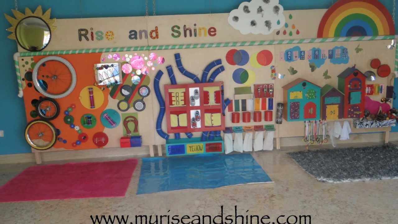 Rise & Shine Sensory Wall - YouTube