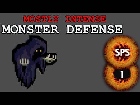 Mostly Intense Monster Defense (Funny Lane Defense Game) - Let's Play, Gameplay Ep. 1