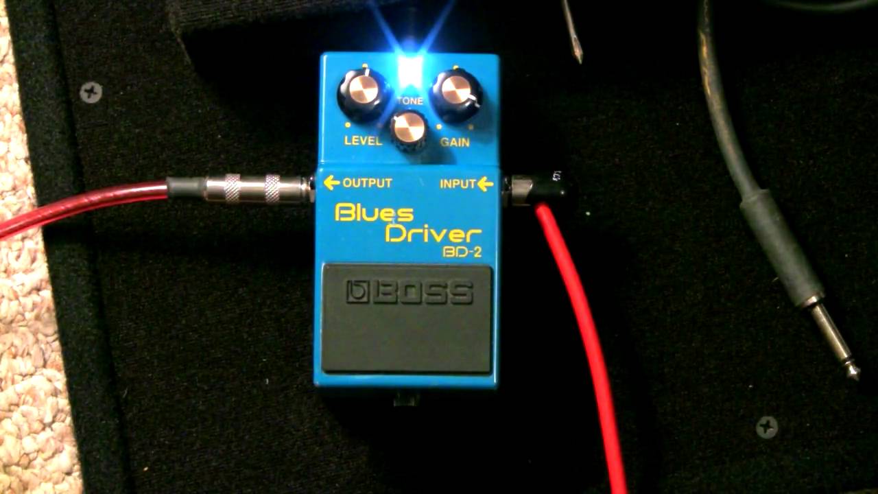 Boss Blues Driver (BD-2) Monte Allums Mod Roots Rock Demo - YouTube