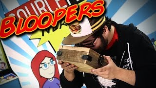 Steve Smells his Box on NERD Bloopers!