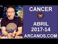Video Horscopo Semanal CNCER  del 2 al 8 Abril 2017 (Semana 2017-14) (Lectura del Tarot)