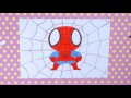 Hướng Dẫn Vẽ Người Nhện - Siêu Nhân Bút Chì - Tập 17 - How To Draw Spider Man