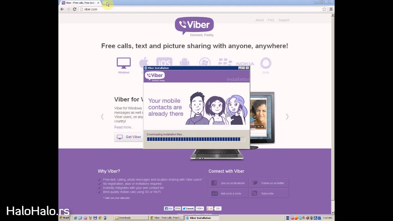 Viber 20.3.0 for windows instal
