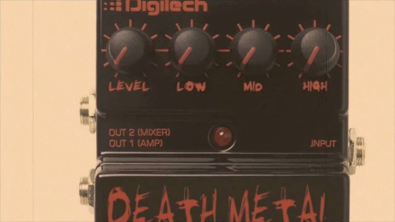 Digitech Death Metal & EZDrummer DFH - YouTube