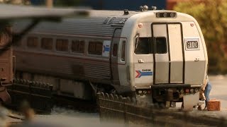 Amtrak USA Modellbahn Northeast Corridor und City Limits Layout