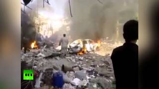 Взрывы рядом с отелем Four Seasons в Дамаске