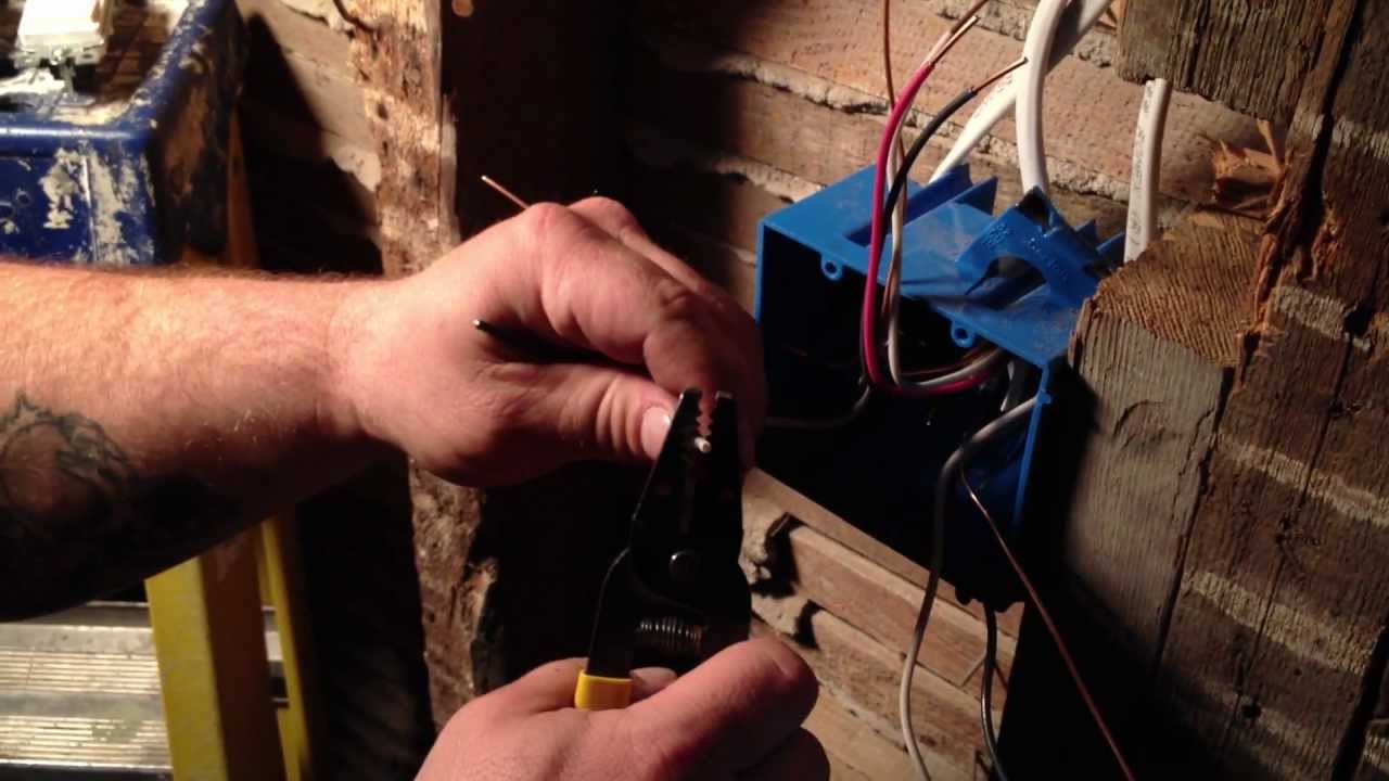 Wiring 3 switches for a bathroom - YouTube