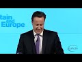 David Cameron Full Speech: Britain and Europe - January 23rd, 2013