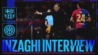 LE PAROLE DI SIMONE INZAGHI | BARCELLONA 3-3 INTER 🎙️⚫🔵??