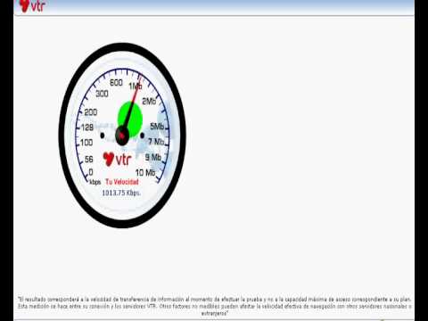 VELOCIDAD DE CONEXION velocidad de conexion: