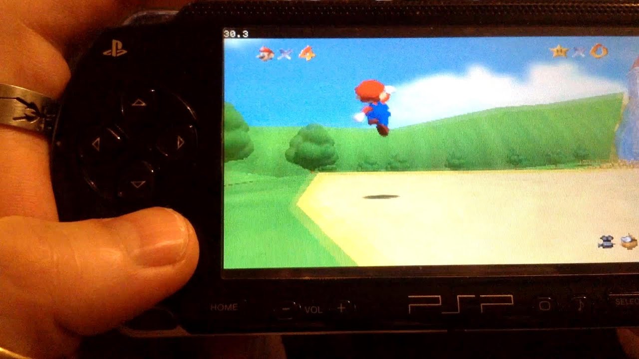 N64 emulator on PSP! - YouTube