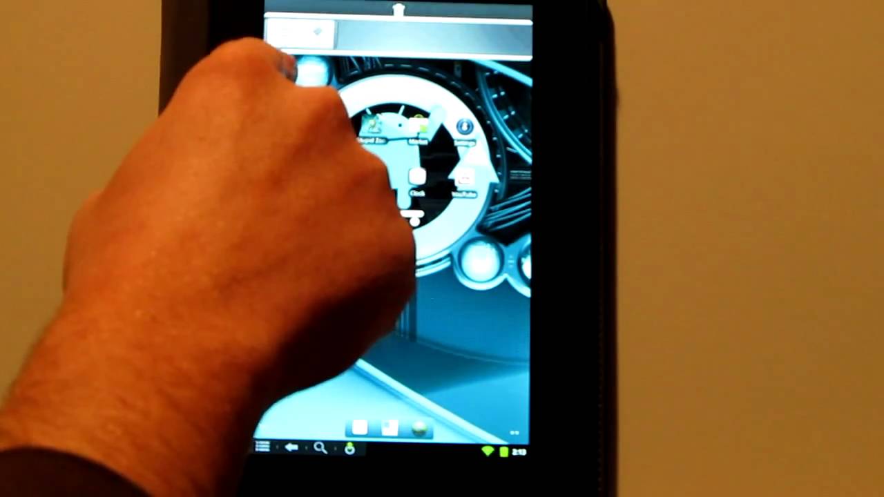 Nook Color: CM7 ROM with Android 2.3 and Android Market - YouTube