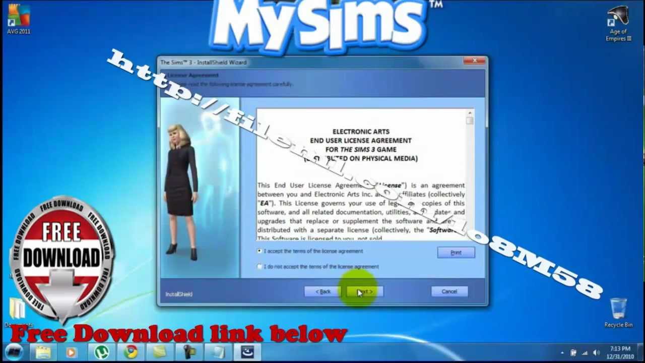 crack za sims 3 free download