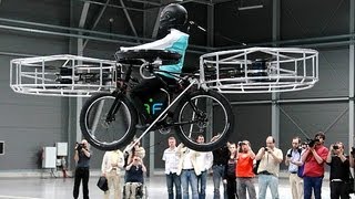 Flying electric bicycle invented in Czech Republic