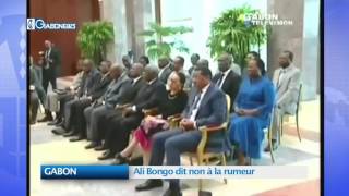 GABON : Ali Bongo dit non à la rumeur