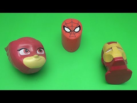 Surprise Memory Game for Toddlers | Which Is Missing | Ironman PJ Masks Spider-Man