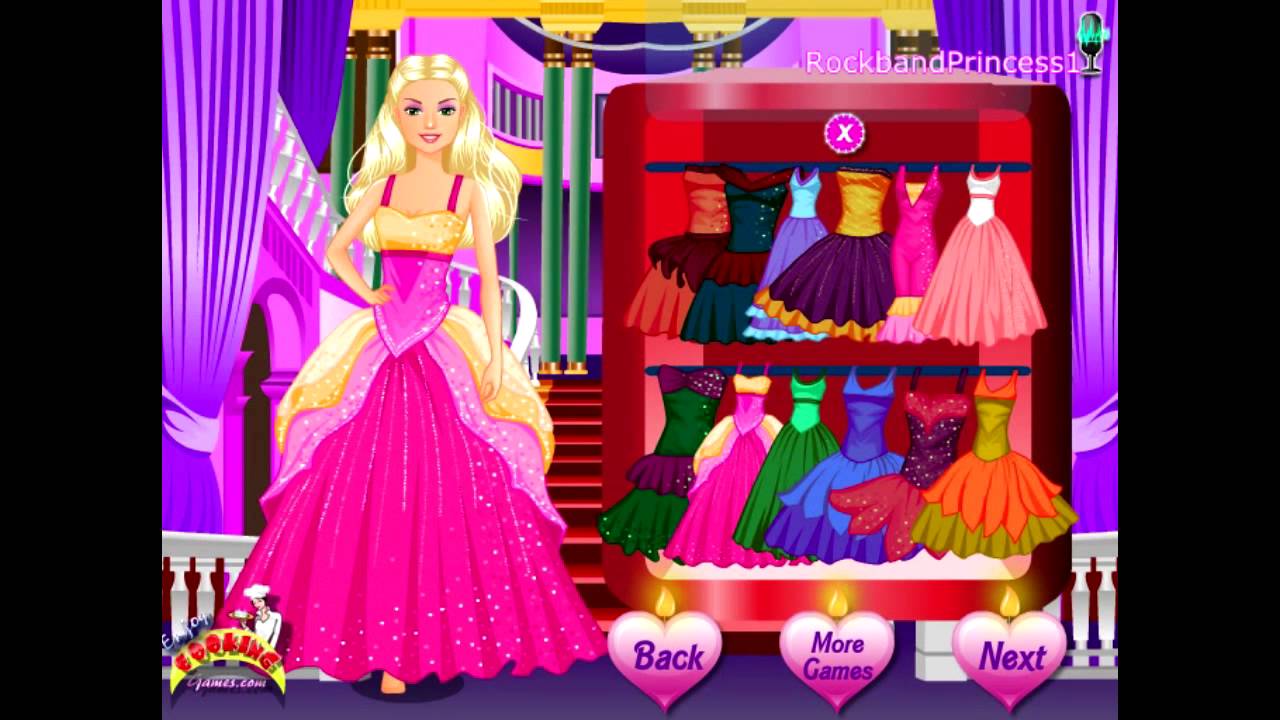 Barbie And The Diamond Castle Game Barbie Online Games - YouTube