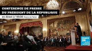 Conférence de presse du Président de la République François Hollande du 14/01/2014