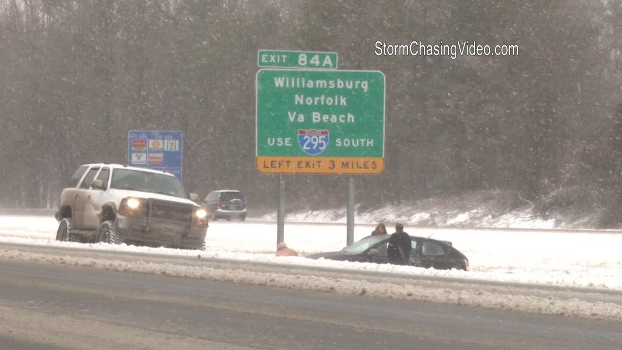 Snowstorm i 95 virginia 