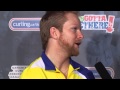 Draw 17 Media Scrum - 2013 Ford World Men's Curling Championship