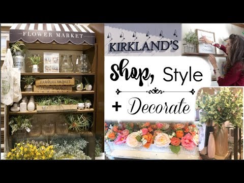Download DECORATE WITH ME & SHOP WITH ME AT KIRKLANDS | Spring Flower Market | Momma from scratch