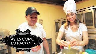 Thalia Trabajando en la Panadería | Así Es Como Lo Hacemos