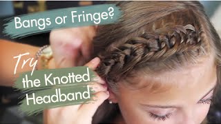 The Knotted Headband | Back to School Hairstyles