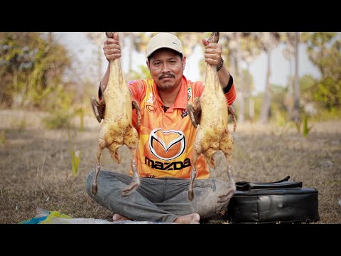 Grilled Duck in the BiG Hole- Funny Cooking Videos