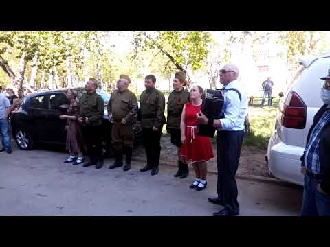 Участники ВОВ в Искитиме принимают поздравления с Днём Победы Участники ВОВ в Искитиме принимают поздравления с Днём Победы