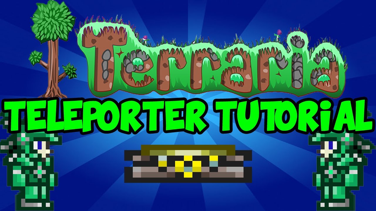 Terraria 1.2 How To Use The Teleporter! YouTube