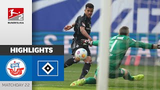 Top Scorer Saves The Draw | Rostock — Hamburger SV 2-2 | Highlights | MD 22 — Bundesliga 2 23/24