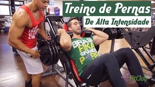 Treino de Pernas de Alta Intensidade - Rápido e Eficaz