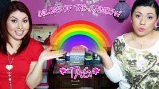 *Colores del Arcoiris / Colors of the Rainbow Makeup TAG!!*