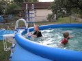 Splish Splash - Into the Pool They Must Go